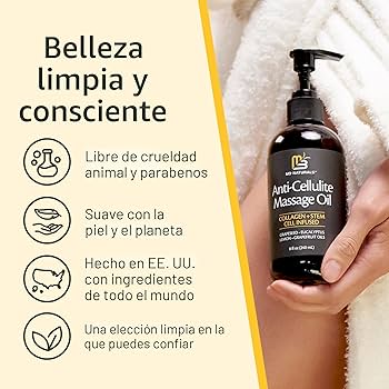 M3naturals Celulitis Oil Massage 400ml